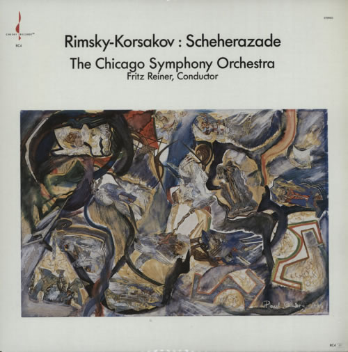 Chicago Symphony Orchestra Rimsky-Korsakov: Scheherazade vinyl LP album (LP record) US E51LPRI592738