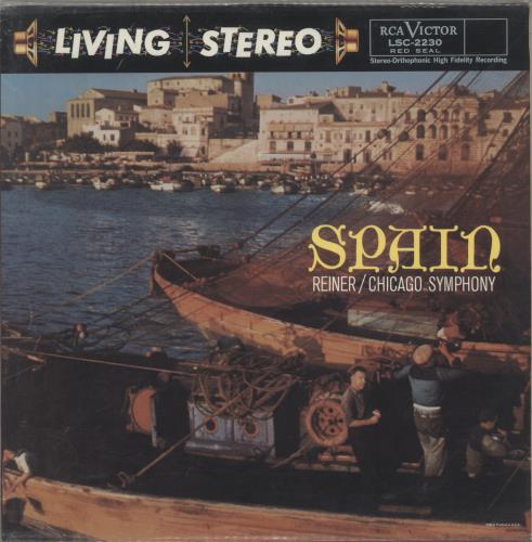 Chicago Symphony Orchestra Spain - 180gm 4-LP vinyl album record set US E514LSP874561