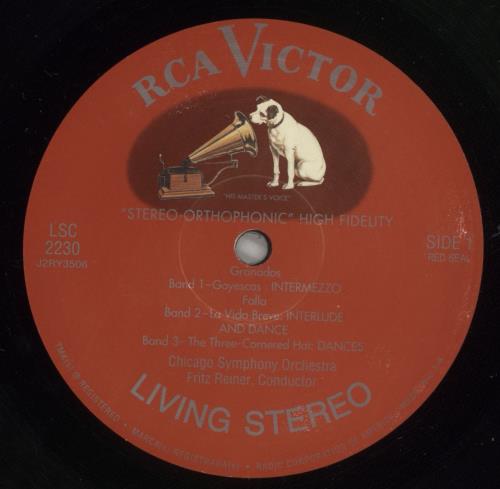 Chicago Symphony Orchestra Spain - 180gm 4-LP vinyl album record set US E514LSP874561