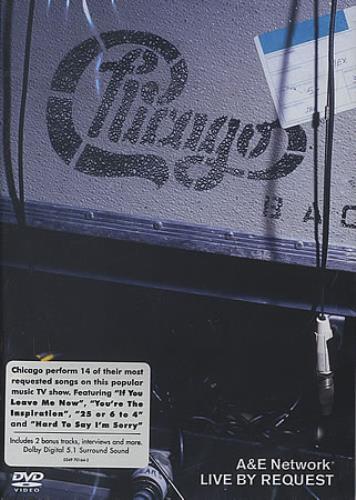 Chicago A&E Network: Live By Request DVD UK CCGDDAE394924