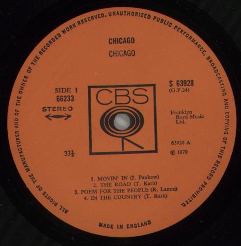 Chicago Chicago - EX 2-LP vinyl record set (Double LP Album) Dutch CCG2LCH865801