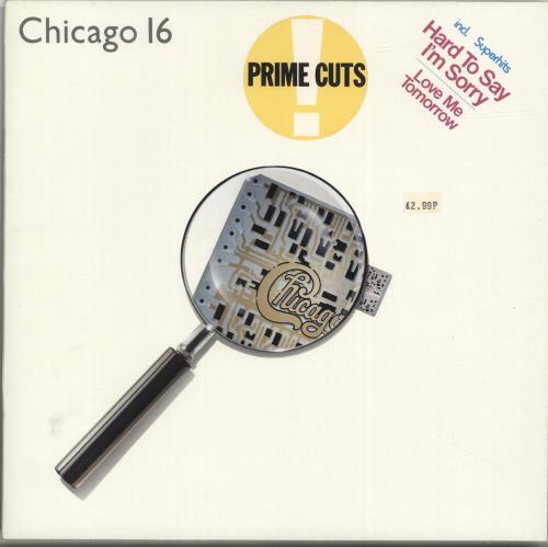 Chicago Chicago 16 + Series Sticker vinyl LP album (LP record) German CCGLPCH383988