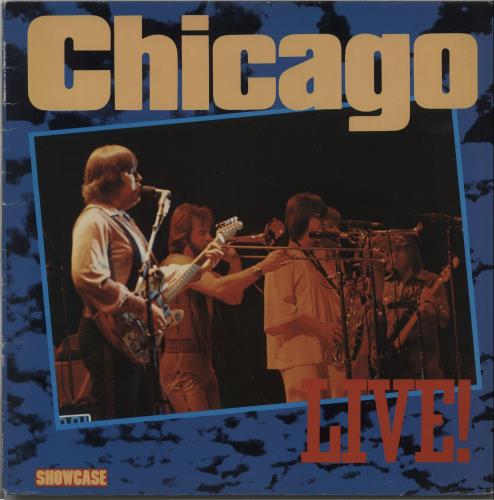 Chicago Live! vinyl LP album (LP record) UK CCGLPLI576698
