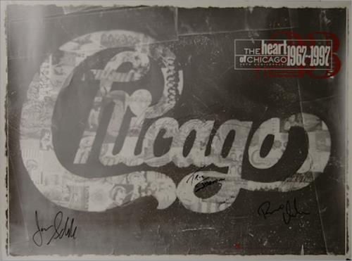 Chicago The Heart Of Chicago 1967~1997 - Autographed poster US CCGPOTH503900