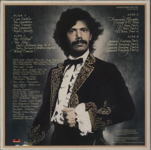 Chick Corea My Spanish Heart 2-LP vinyl record set (Double LP Album) UK CKC2LMY313946