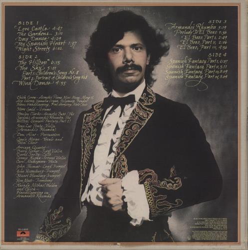 Chick Corea My Spanish Heart 2-LP vinyl record set (Double LP Album) US CKC2LMY756803