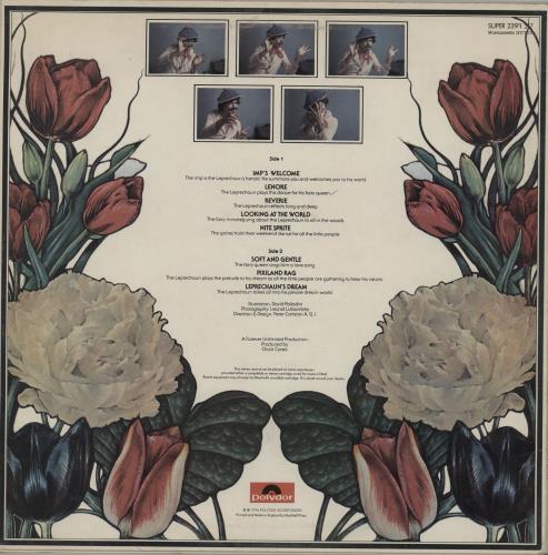 Chick Corea The Leprechaun + insert vinyl LP album (LP record) UK CKCLPTH760135