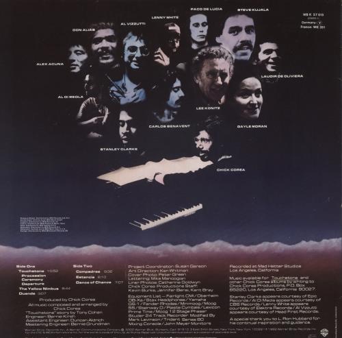 Chick Corea Touchstone vinyl LP album (LP record) German CKCLPTO313949