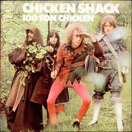 Chicken Shack 100 Ton Chicken vinyl LP album (LP record) Japanese CHSLPTO537127