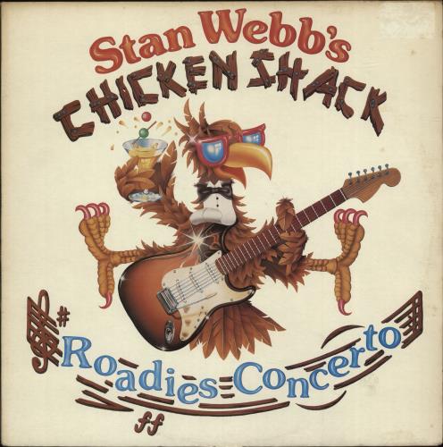 Chicken Shack Roadies Concerto - VG/EX vinyl LP album (LP record) UK CHSLPRO701690