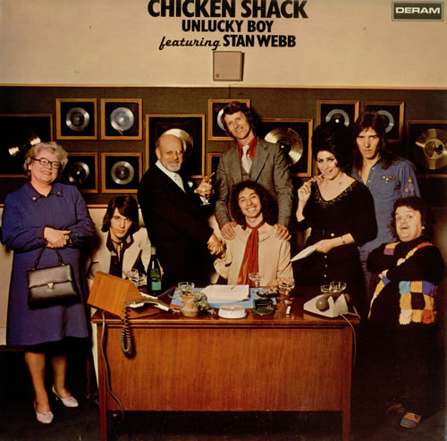 Chicken Shack Unlucky Boy vinyl LP album (LP record) UK CHSLPUN149180