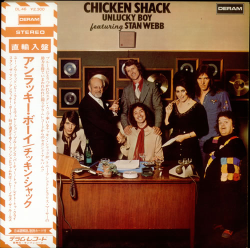 Chicken Shack Unlucky Boy vinyl LP album (LP record) Japanese CHSLPUN537227