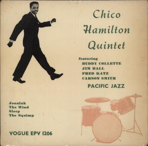 Chico Hamilton Pacific Jazz 7" vinyl single (7 inch record / 45) UK CH707PA885091