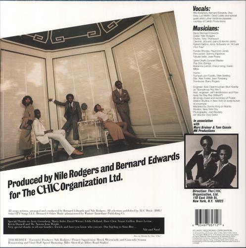 Chic C'est Chic - Half Speed Mastered vinyl LP album (LP record) UK CHCLPCE801029