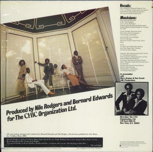 Chic C'est Chic - Hype Stickered Open Shrink vinyl LP album (LP record) US CHCLPCE778260