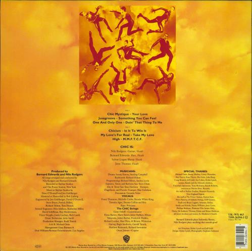 Chic CHIC-ism vinyl LP album (LP record) UK CHCLPCH238596