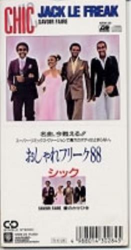 Chic Jack Le Freak 3" CD single (CD3) Japanese CHCC3JA172531