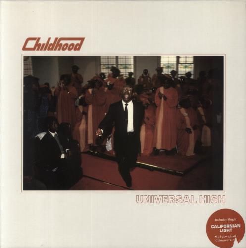 Childhood Universal High - Red Vinyl vinyl LP album (LP record) UK I8ILPUN836712