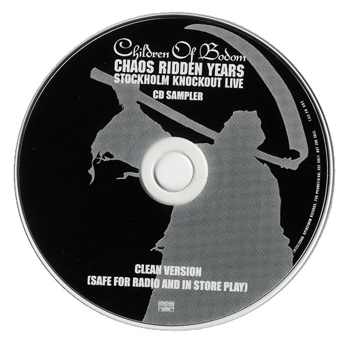 Children Of Bodom Stockholm Knockout Live - Sampler CD album (CDLP) US B0DCDST480489