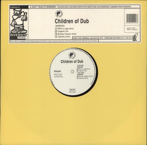 Children Of Dub Nemesis 12" vinyl single (12 inch record / Maxi-single) UK 9JT12NE864410