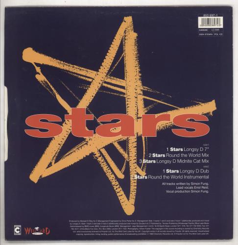 China Black Stars 12" vinyl single (12 inch record / Maxi-single) UK C+B12ST738006