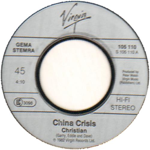 China Crisis Christian - Wide 7" vinyl single (7 inch record / 45) German CHN07CH677533