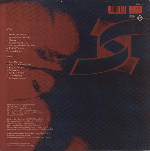 China Crisis Collection (The Very Best Of China Crisis) vinyl LP album (LP record) UK CHNLPCO861202