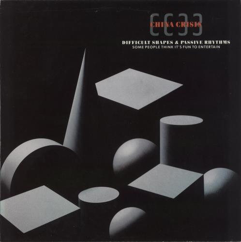 China Crisis Difficult Shapes & Passive Rhythms vinyl LP album (LP record) Greek CHNLPDI871477