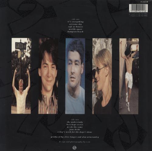 China Crisis What Price Paradise - Autographed vinyl LP album (LP record) UK CHNLPWH862486