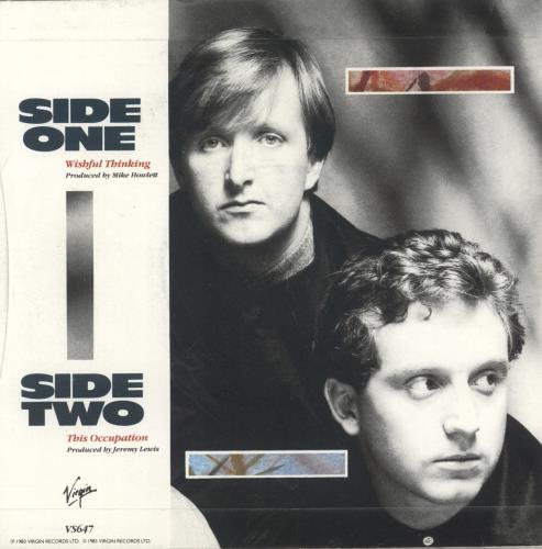 China Crisis Wishful Thinking 7" vinyl single (7 inch record / 45) UK CHN07WI187922