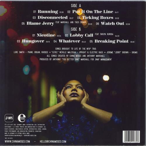 China Moses Nightintales - 180gm Vinyl vinyl LP album (LP record) UK 41ILPNI793903