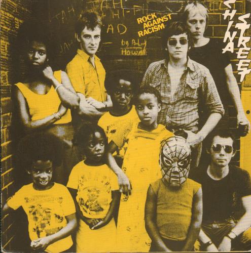 China Street Rock Against Racism - Yellow Sleeve 7" vinyl single (7 inch record / 45) UK CSR07RO511557