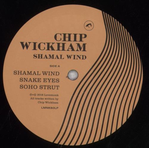 Chip Wickham Shamal Wind vinyl LP album (LP record) Spanish 7YMLPSH845318