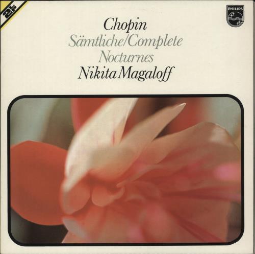 Chopin Complete Nocturnes - White Label Test Pressing 2-LP vinyl record set (Double LP Album) UK CYX2LCO873715