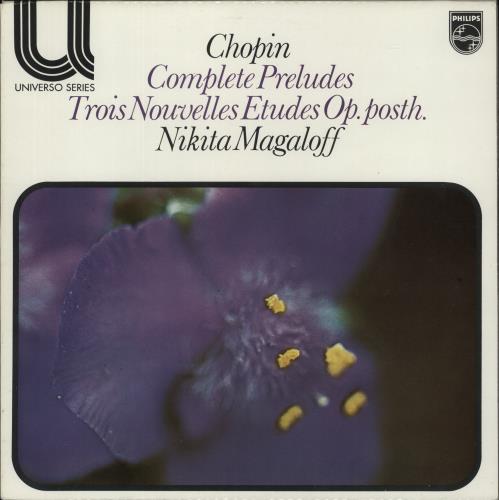 Chopin Complete Preludes vinyl LP album (LP record) UK CYXLPCO873717
