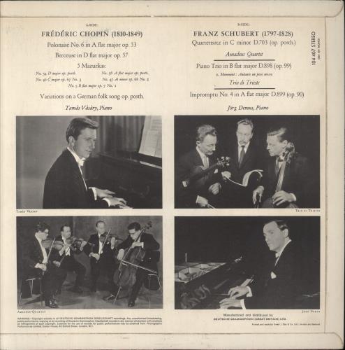 Chopin Music of the Romantic Era vinyl LP album (LP record) UK CYXLPMU833175