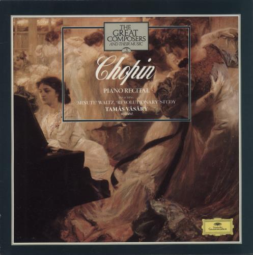 Chopin Piano Recital + Magazine vinyl LP album (LP record) UK CYXLPPI875097