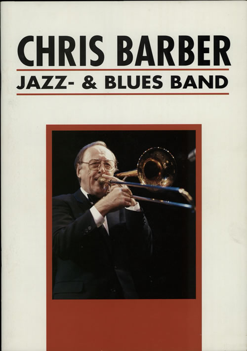 Chris Barber Concert Programme tour programme German CHBTRCO568371