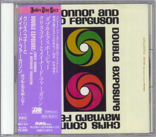 Chris Connor Double Exposure CD album (CDLP) Japanese CN0CDDO832457