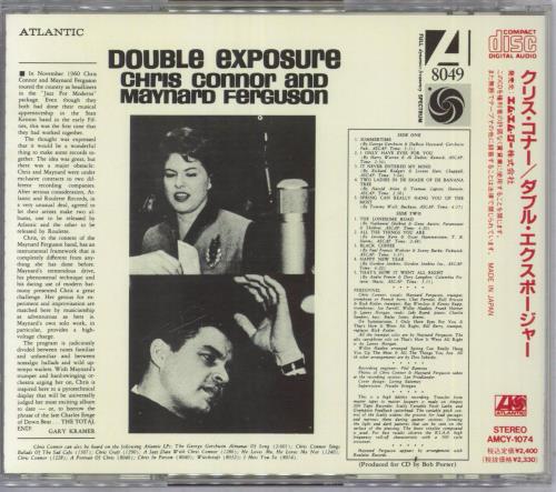 Chris Connor Double Exposure CD album (CDLP) Japanese CN0CDDO832457