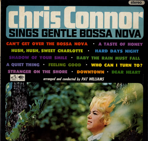 Chris Connor Sings Gentle Bossa Nova vinyl LP album (LP record) UK CN0LPSI561048