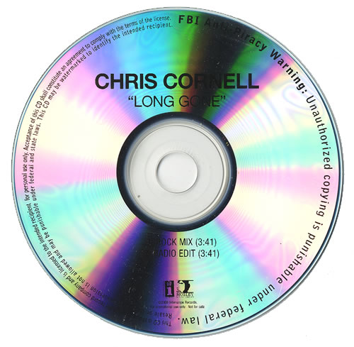 Chris Cornell Long Gone CD-R acetate US OLLCRLO475932