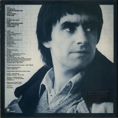 Chris De Burgh Eastern Wind - Gold Promo Stamped vinyl LP album (LP record) UK BURLPEA636368