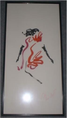 Chris De Burgh Lady In Red - Autographed Print memorabilia UK BURMMLA177868