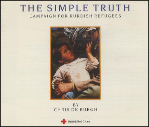 Chris De Burgh The Simple Truth CD single (CD5 / 5") UK BURC5TH67190