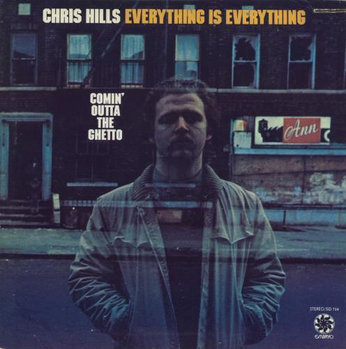 Chris Hills Comin' Outta The Ghetto vinyl LP album (LP record) US 5KVLPCO797113