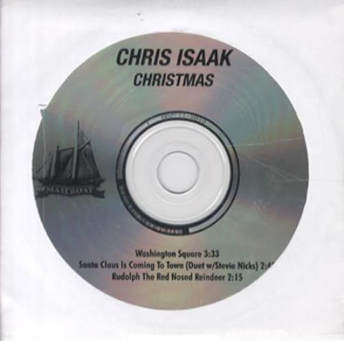 Chris Isaak Christmas CD single (CD5 / 5") US ISAC5CH345857