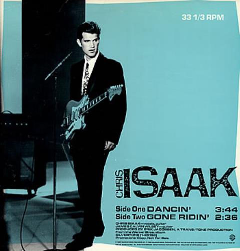 Chris Isaak Dancin' 12" vinyl single (12 inch record / Maxi-single) US ISA12DA66378