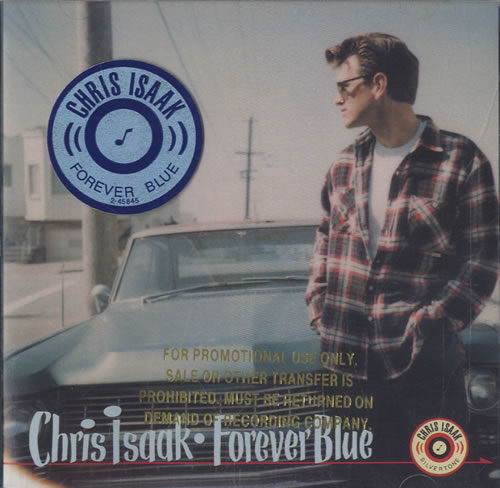Chris Isaak Forever Blue CD album (CDLP) US ISACDFO471702