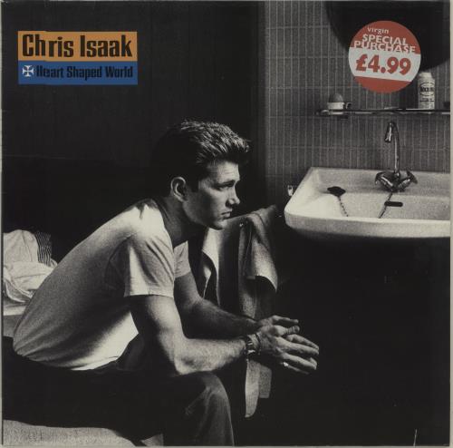 Chris Isaak Heart Shaped World - EX vinyl LP album (LP record) UK ISALPHE679125